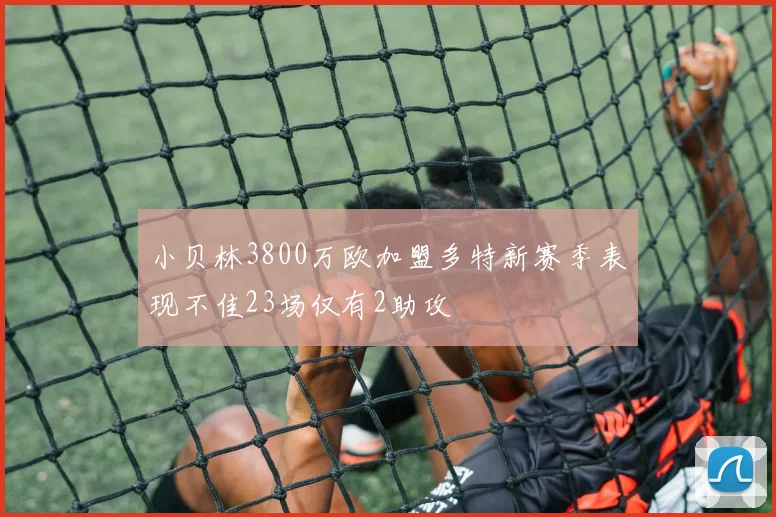 小贝林3800万欧加盟多特新赛季表现不佳23场仅有2助攻